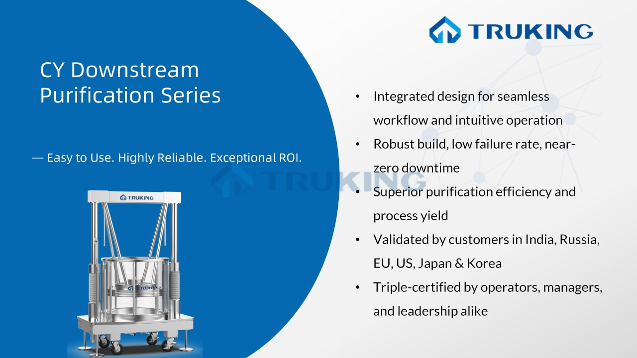 CY Downstream Purification Series: Excellence Validated Globally